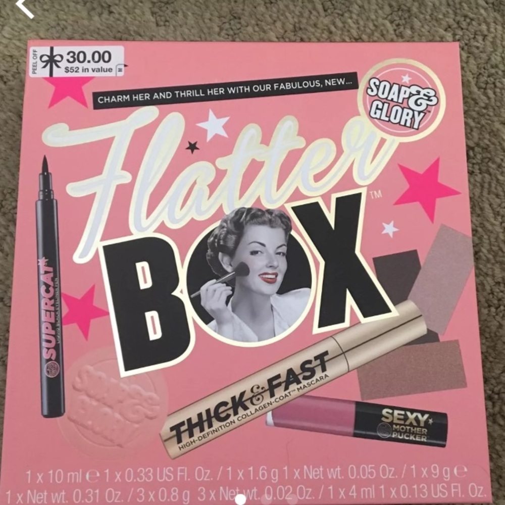 Soap and Glory Flatter Box